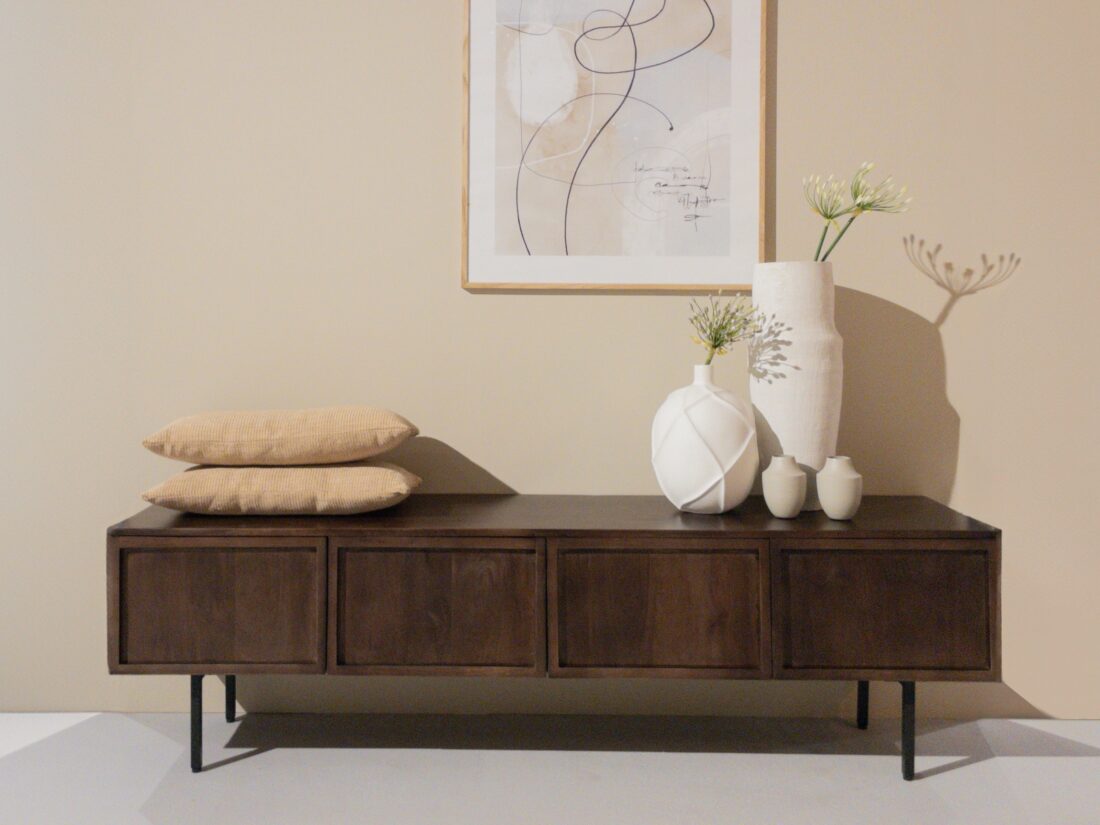Livingfurn Tv Meubelen Elan Brown 180cm