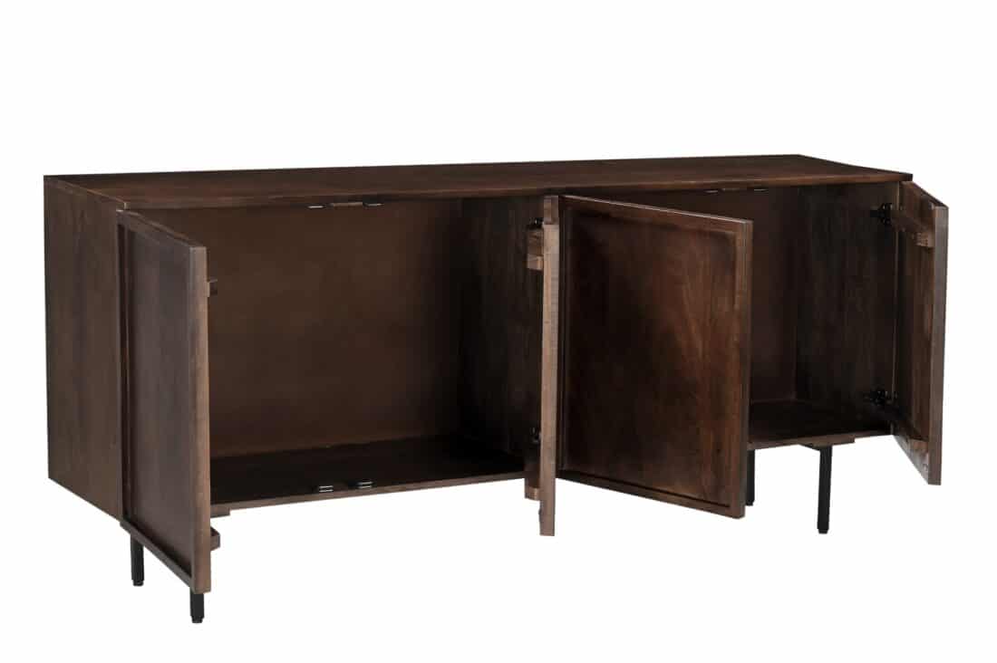 Livingfurn Dressoirs Elan Brown 180cm