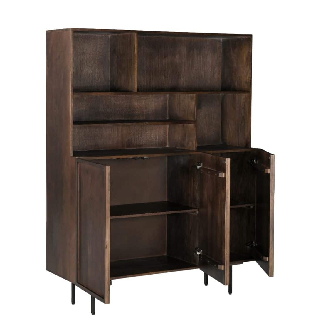 Livingfurn Opbergkast Elan Brown 135cm