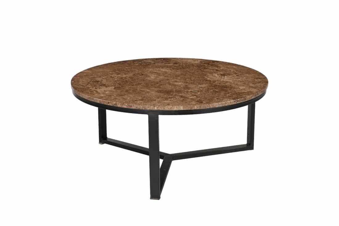 Livingfurn Salontafels Brix Senna Emperador 60cm