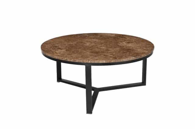 Livingfurn Salontafels Brix Senna Emperador 60cm