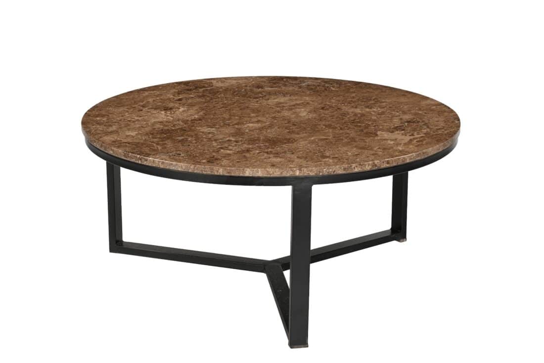 Livingfurn Salontafels Brix Senna Emperador 80cm