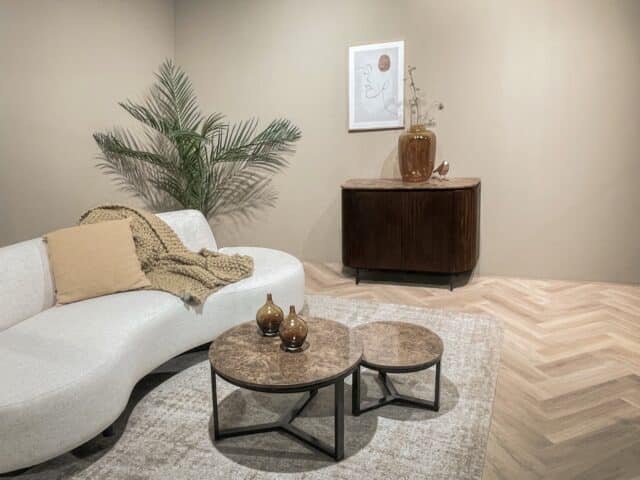 Livingfurn salontafel Brix Senna Emperador 80cm
