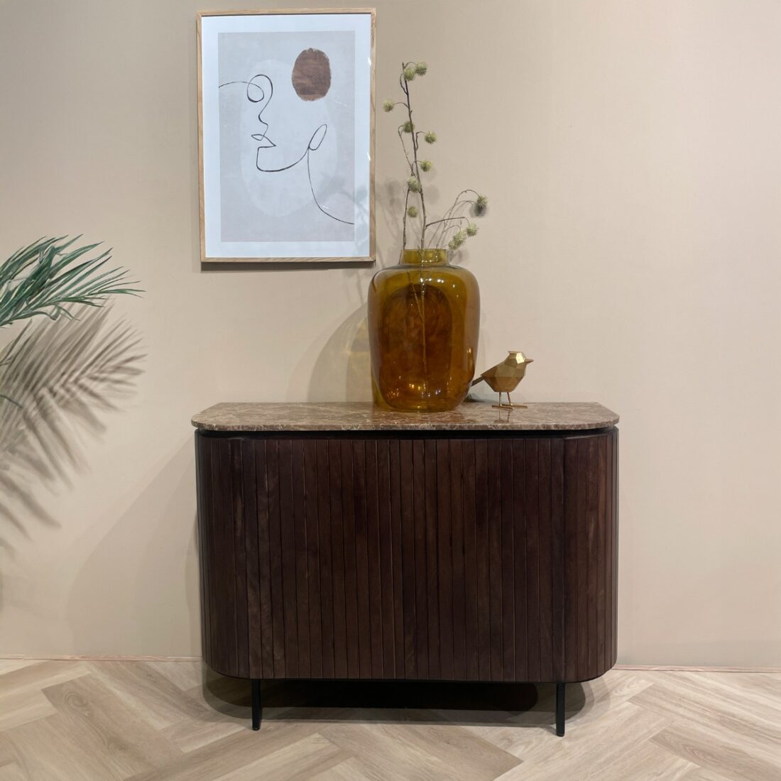 Livingfurn Dressoirs Brix Nora Emperador 115cm