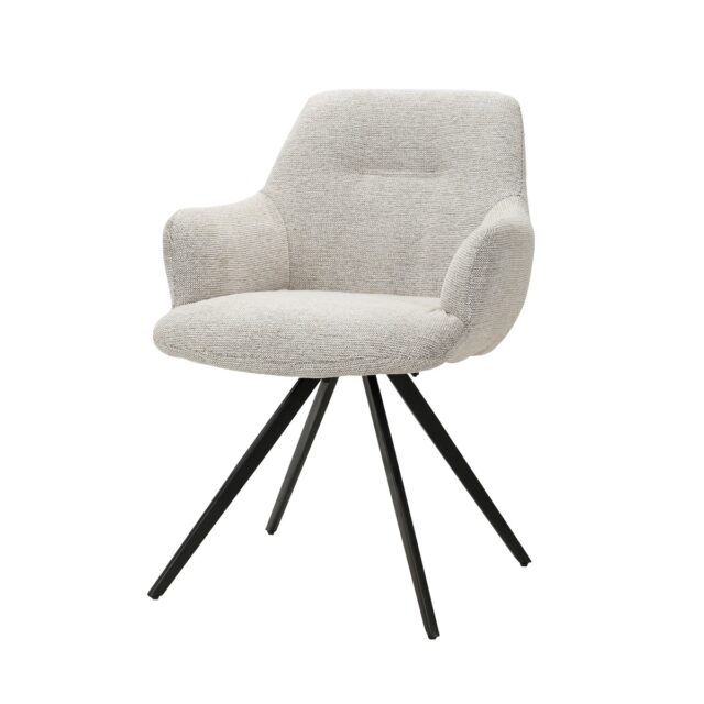 Livingfurn Eetkamerstoelen Doreen Sneak Natural