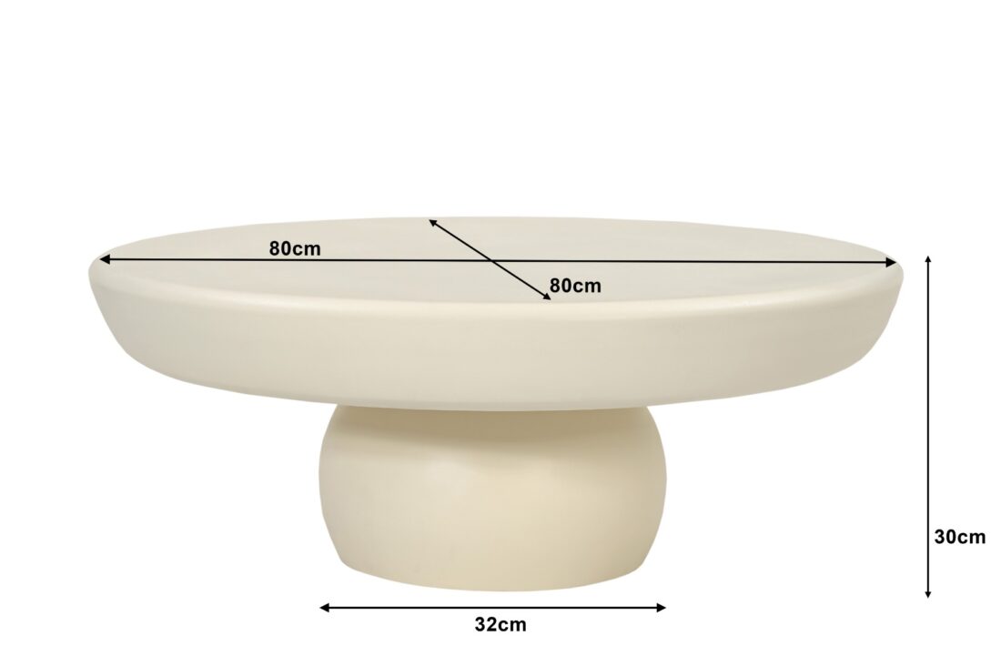 Livingfurn Salontafels Brix Dune 80cm