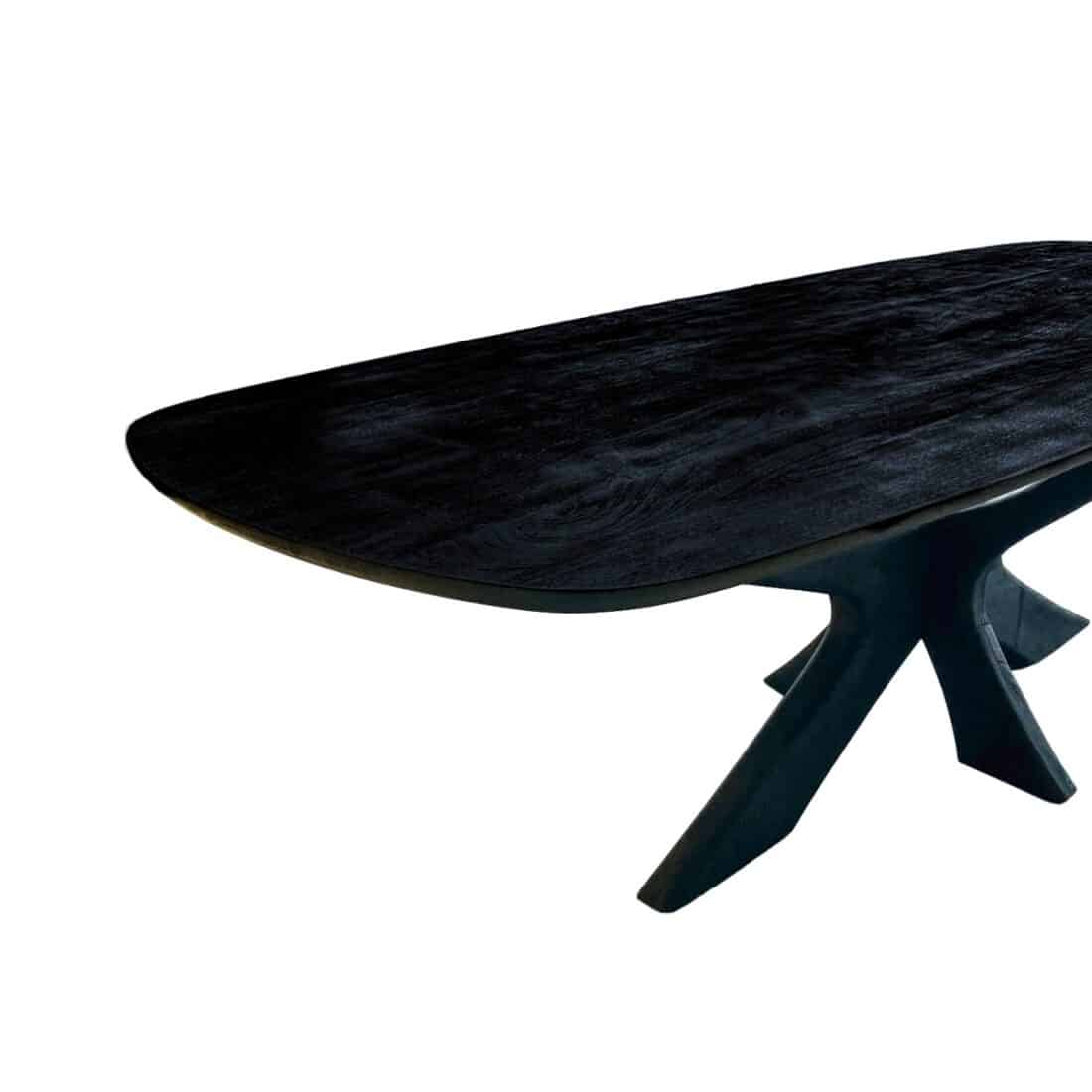 Livingfurn Eetkamertafels Brix Montreaux Black 220cm
