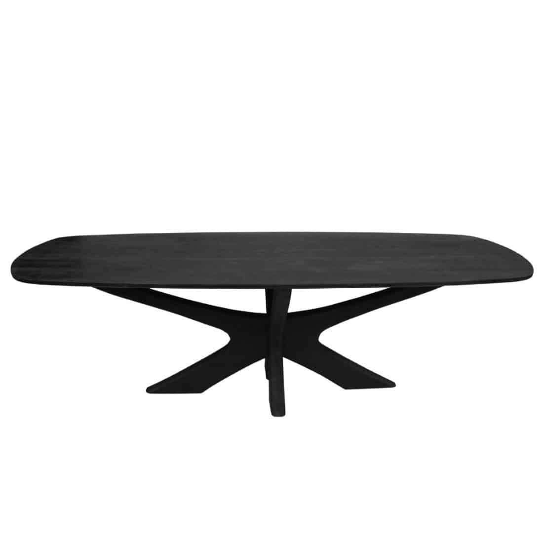 Livingfurn Eetkamertafels Brix Montreaux Black 250cm