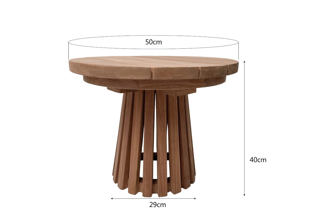 Livingfurn Tuintafels Cindo 50cm