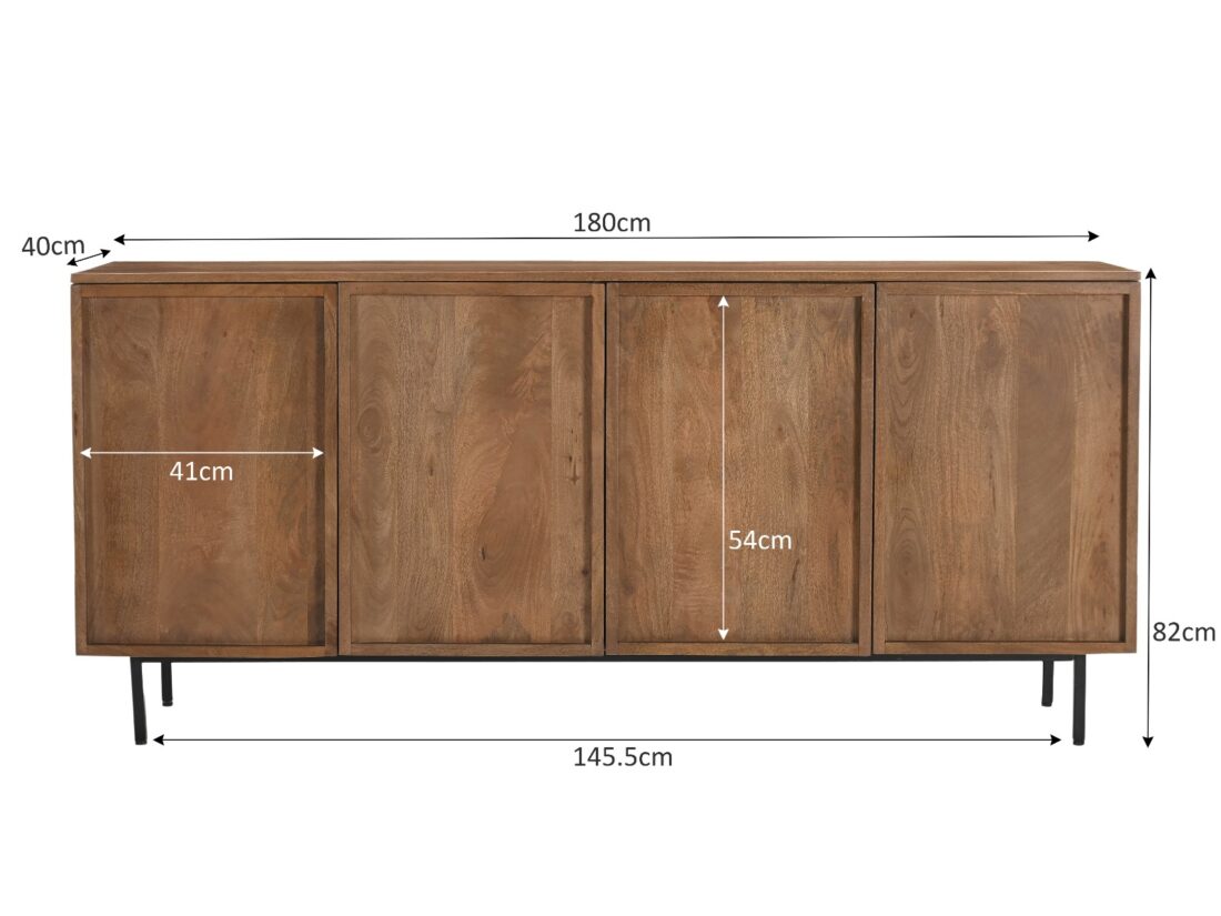 Livingfurn Dressoir Elan 180cm