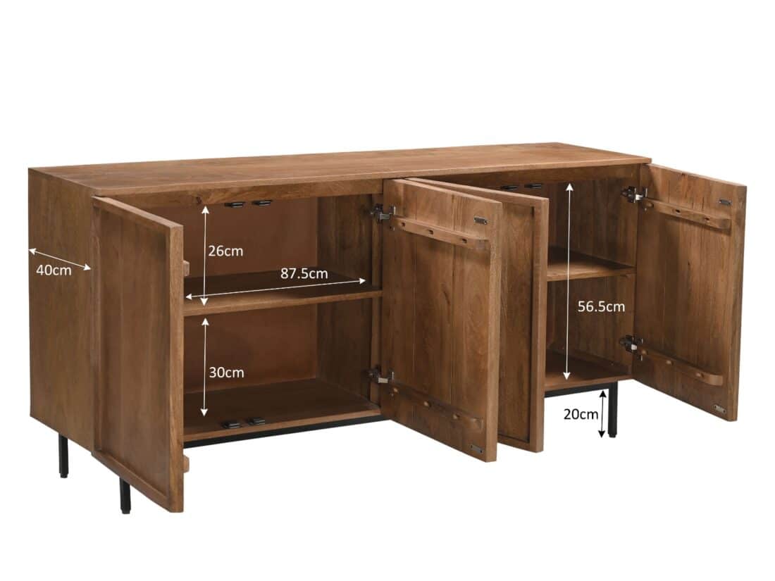 Livingfurn Dressoir Elan 180cm