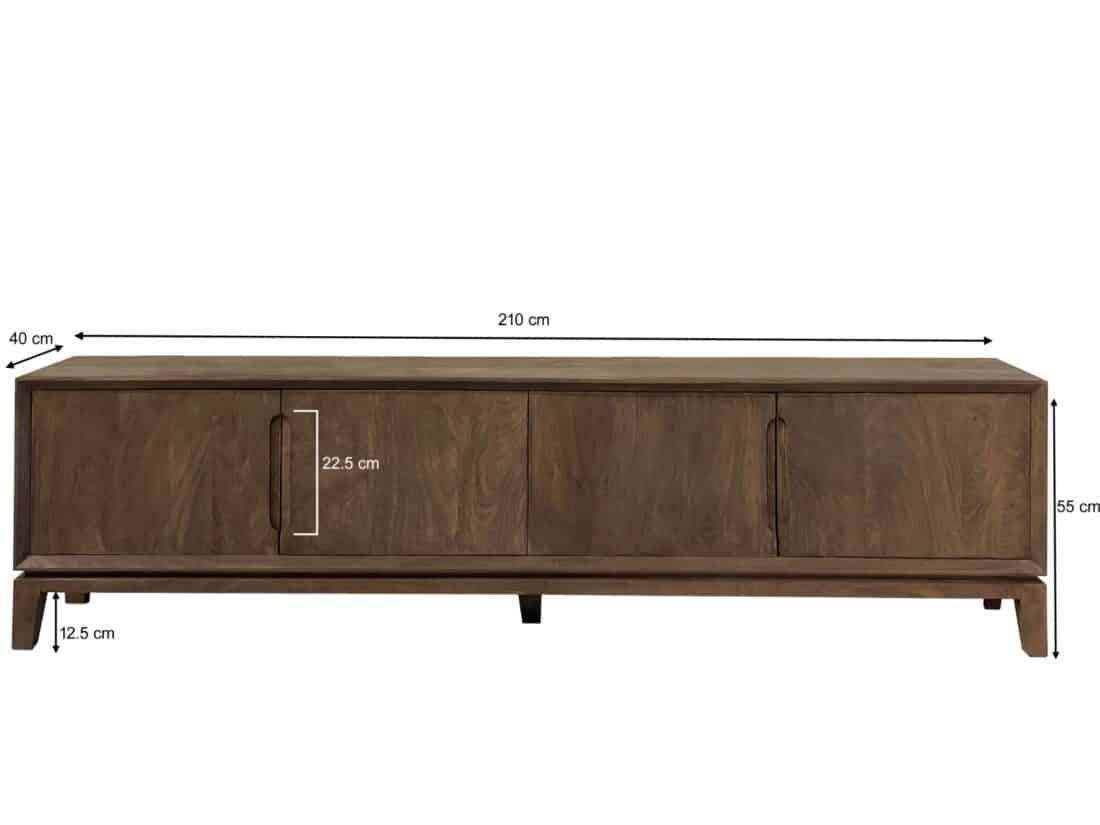Livingfurn Tv Meubelen Cortez 210cm