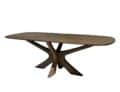 Livingfurn Eetkamertafels Brix Montreaux Brown 220cm