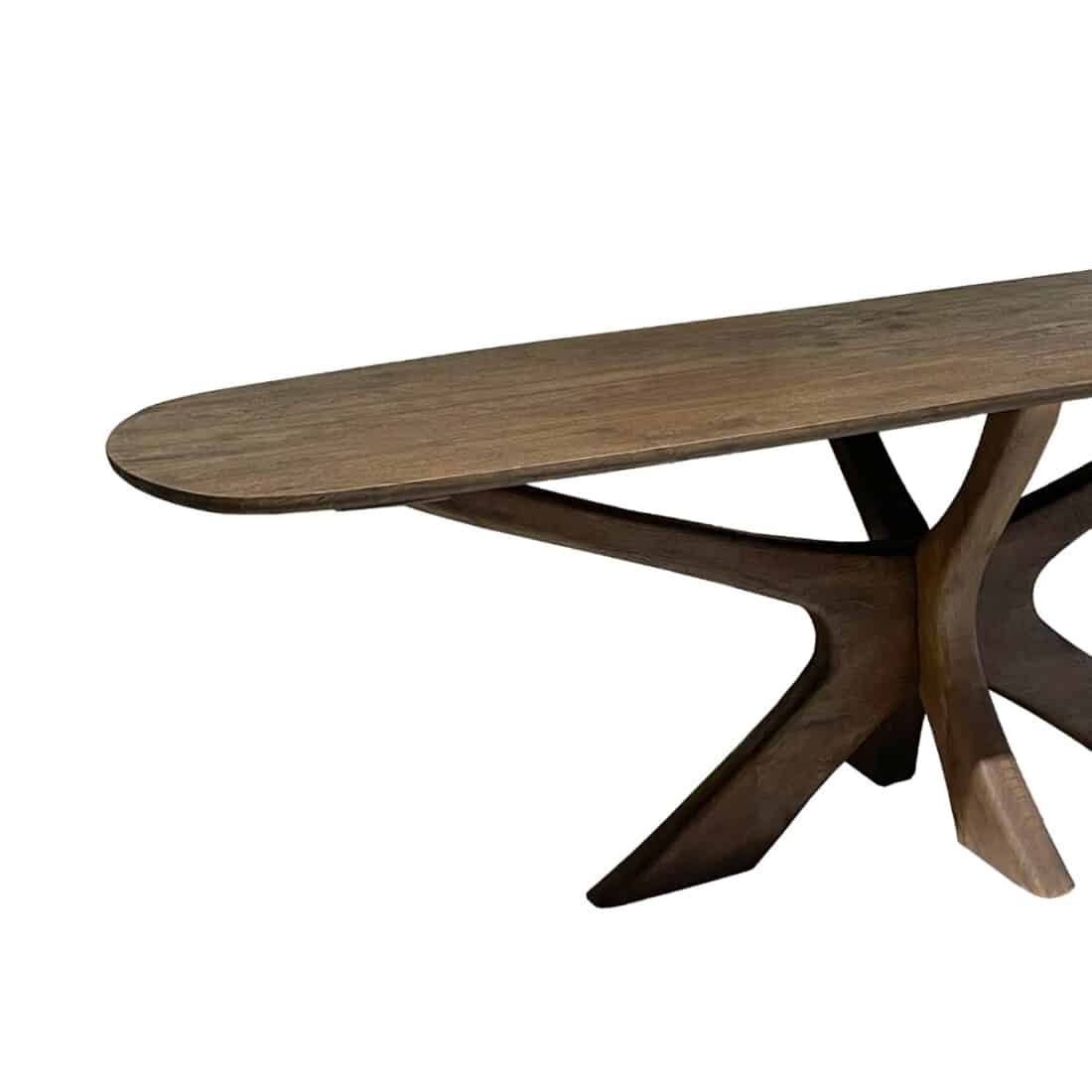 Livingfurn Eetkamertafels Brix Montreaux Brown 250cm
