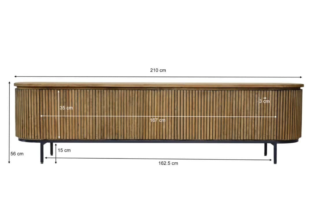 Livingfurn Tv Meubelen Lausanne 210cm