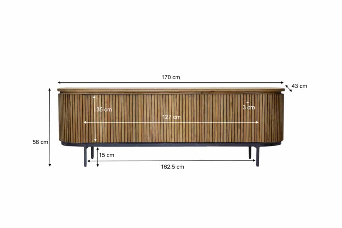 Livingfurn Tv Meubelen Lausanne 170cm