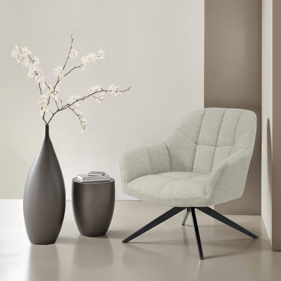 Livingfurn Fauteuils Tom Sand