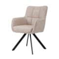 Livingfurn Eetkamerstoelen Tori Salmon