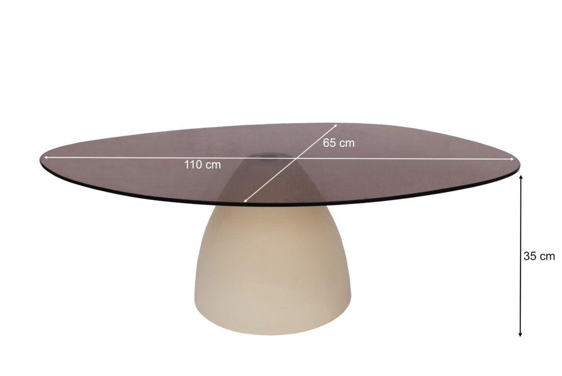 Livingfurn Salontafels Brix Mylon 110 Cm