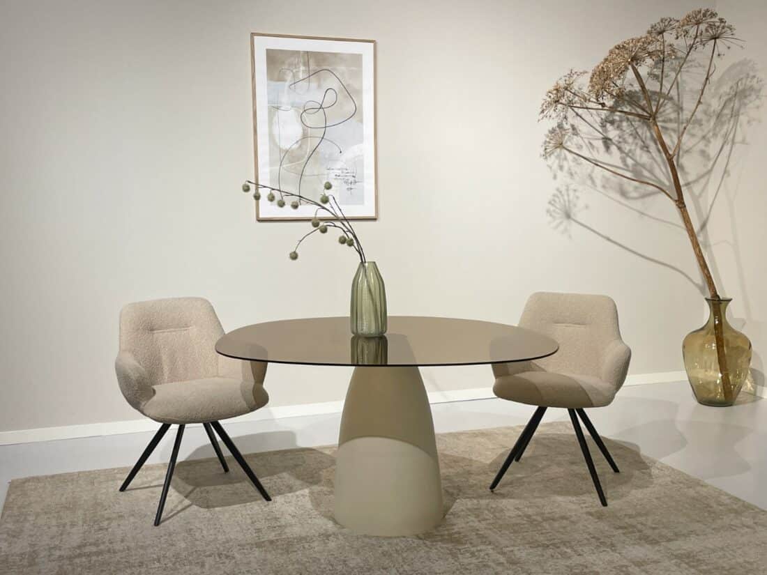 Livingfurn Eetkamertafels Brix Mylon 140 Cm