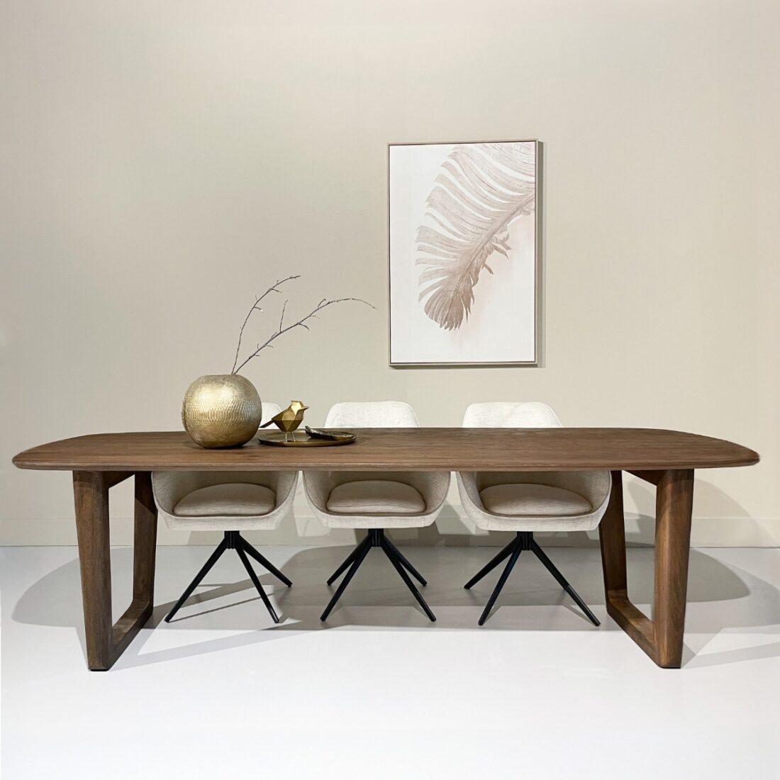 Livingfurn Eetkamertafels Cortez 270 Cm