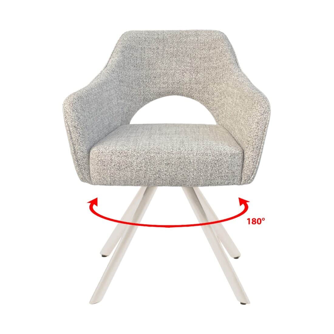 Livingfurn Eetkamerstoelen Helen Sand Natural