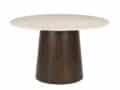 Livingfurn Eetkamertafels Brix Bottecino Rond 130cm