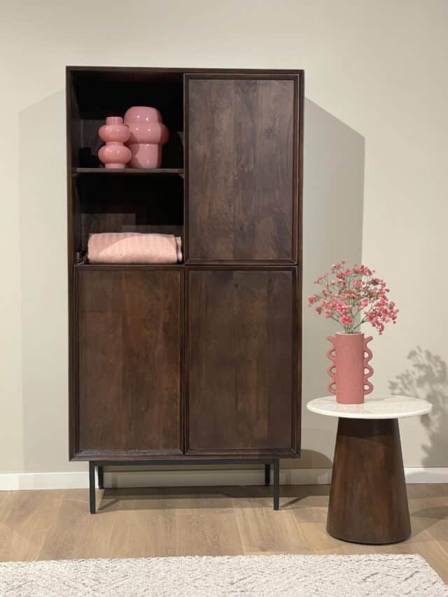 Livingfurn opbergkast Ravenstein Brown 90cm