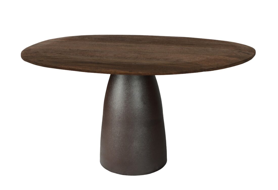 Livingfurn Eetkamertafels Brix Marron Espresso 140cm
