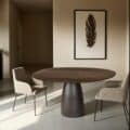 Livingfurn eetkamertafel Brix Marron Espresso 140cm