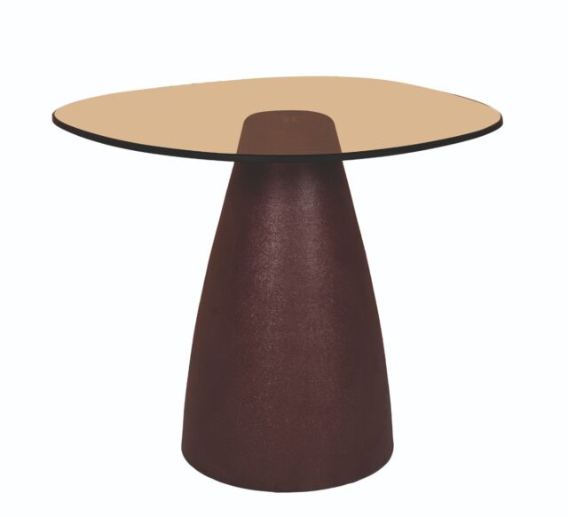 Livingfurn Bijzettafels Brix Mylon Burgundy 50cm