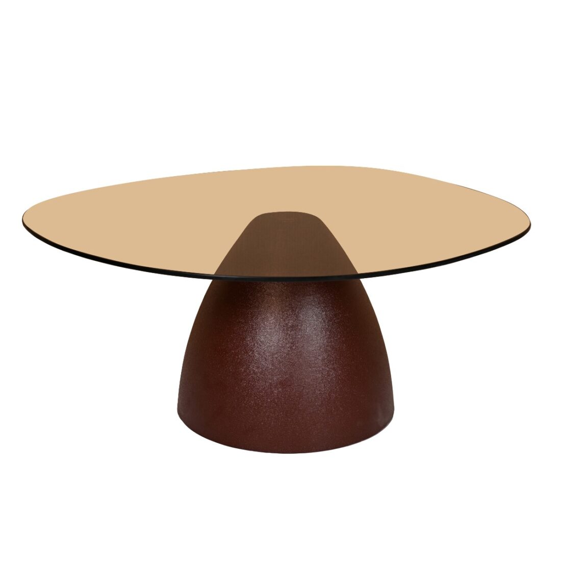 Livingfurn Salontafels Brix Mylon Burgundy 86cm