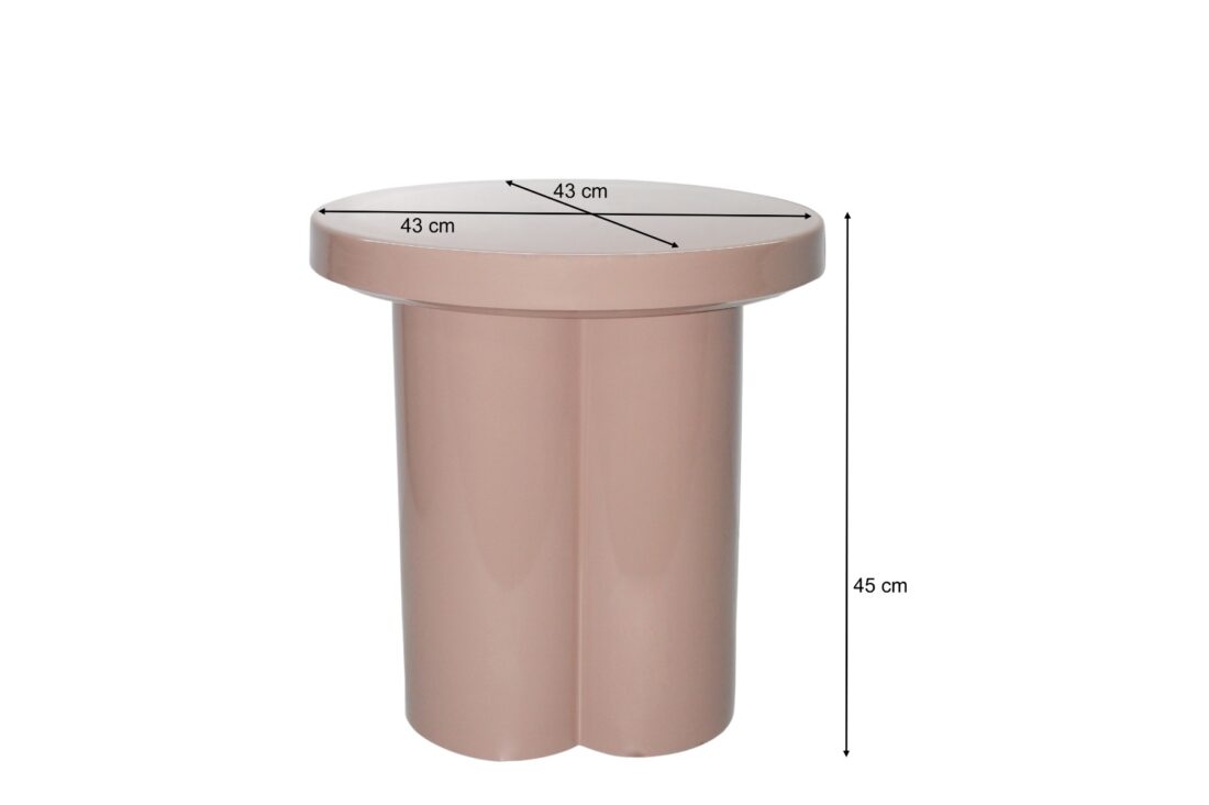 Livingfurn Salontafels Brix Noa Vintage Pink 43cm