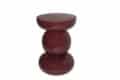 Livingfurn Bijzettafels Brix Dex Maroon