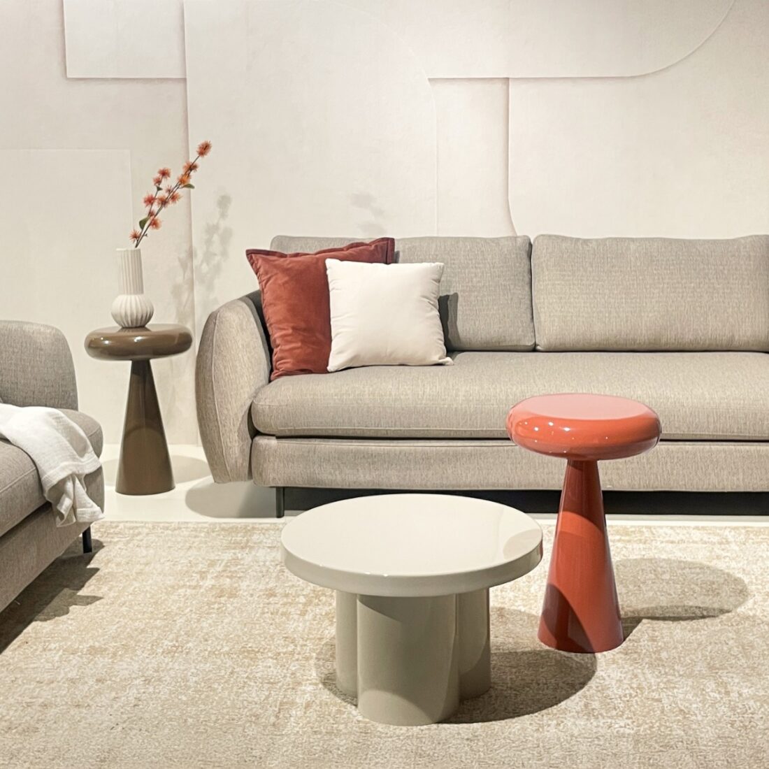 Livingfurn Bijzettafels Brix Sam Amber
