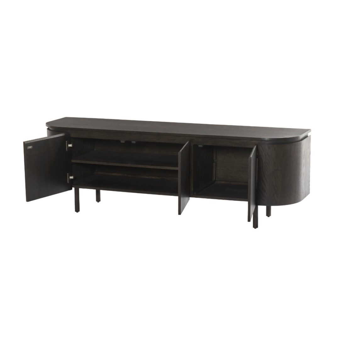 Livingfurn Tv Meubelen Tobago Espresso 170cm