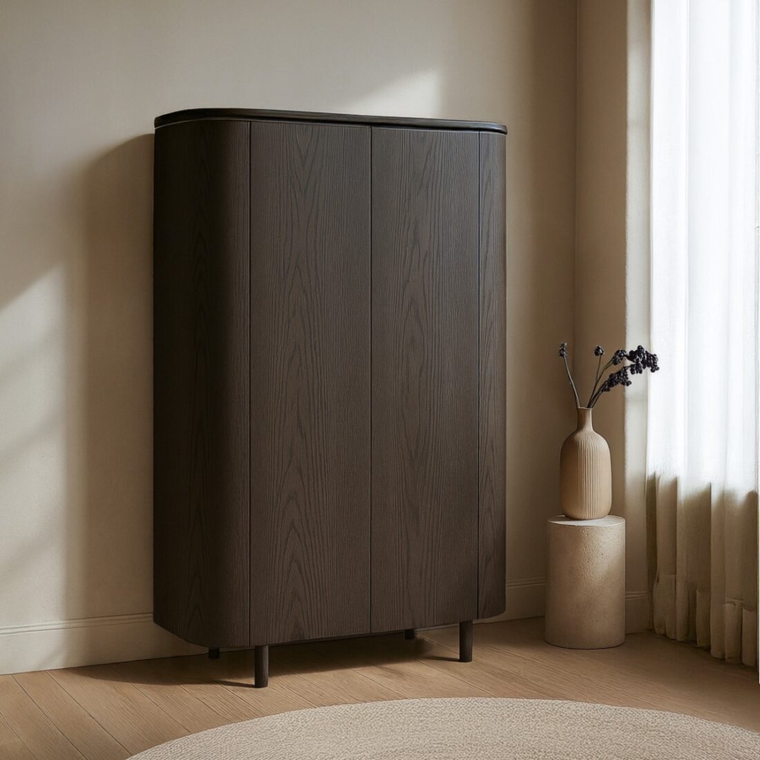 Livingfurn Kabinetten Tobago Espresso 180cm