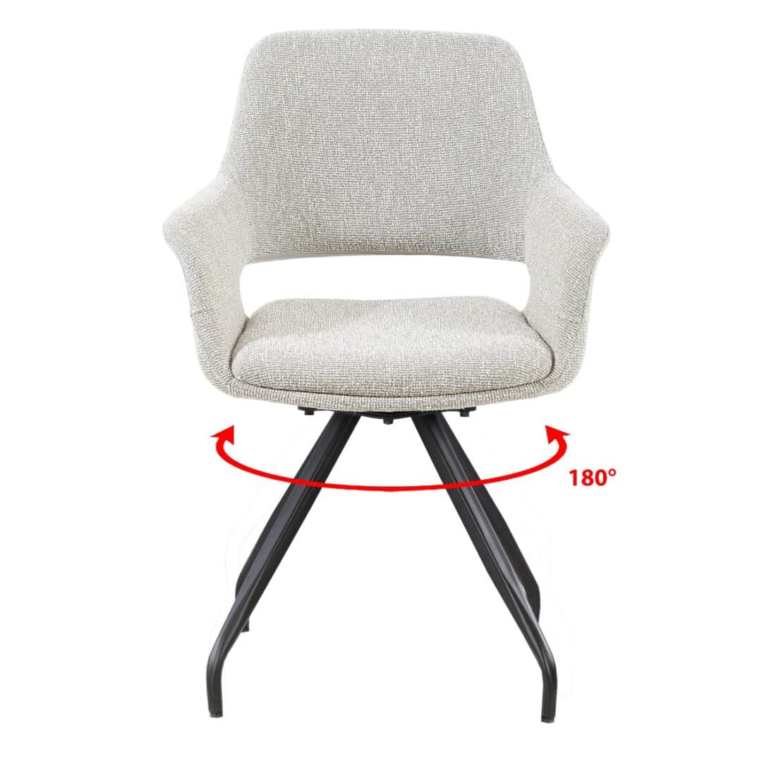 Livingfurn Eetkamerstoelen Capp Beige Lodge