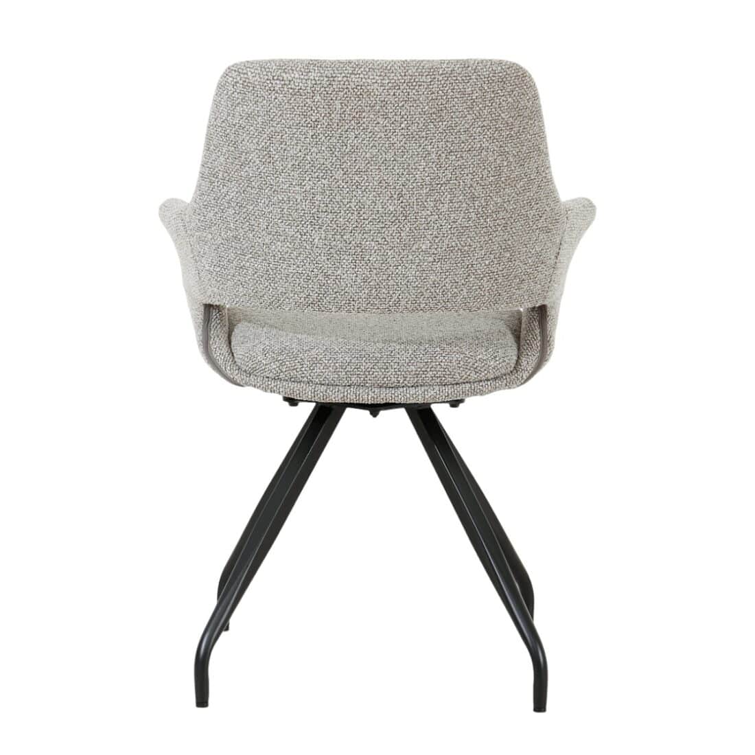 Livingfurn Eetkamerstoelen Capp Taupe
