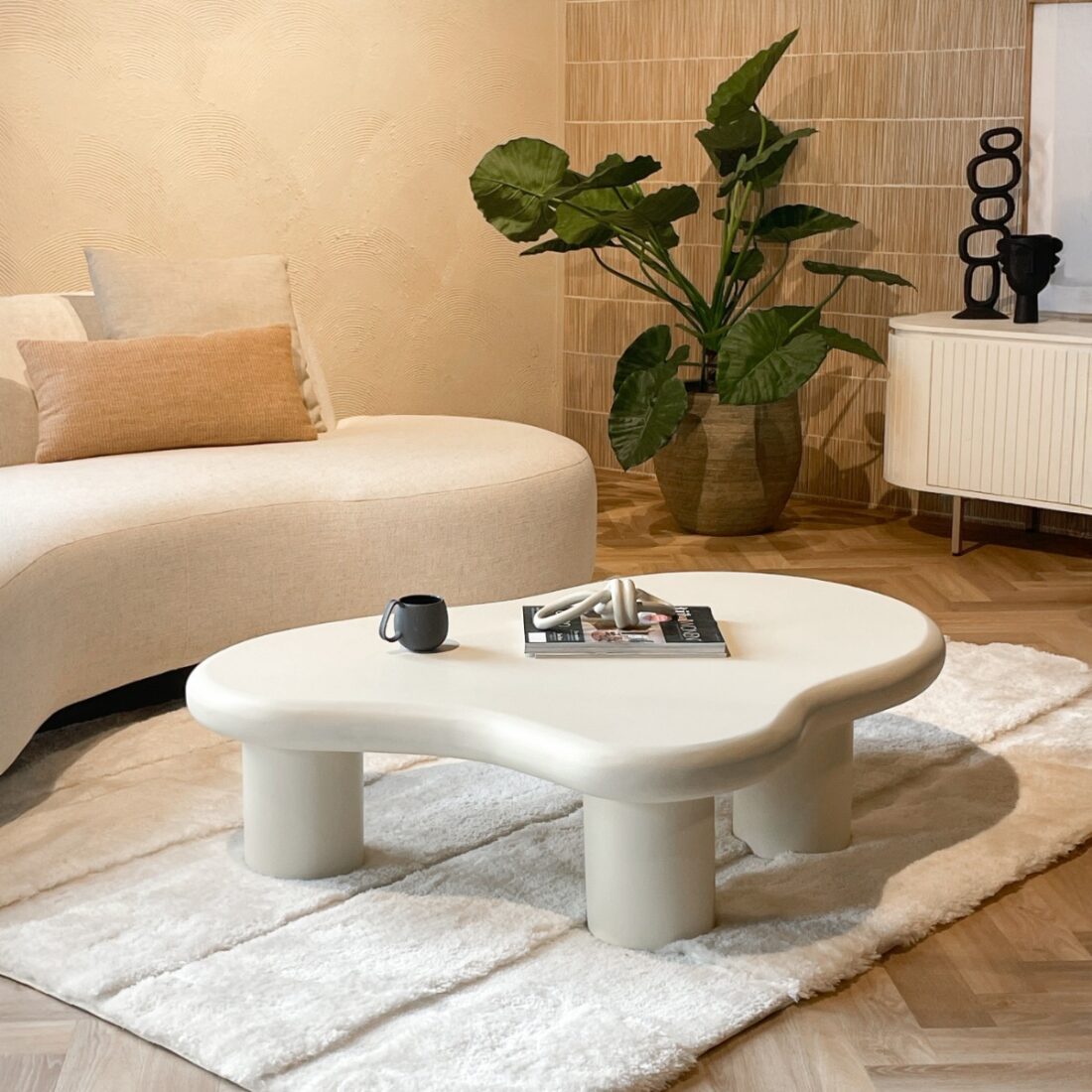 Livingfurn Salontafels Brix Feline Sandy