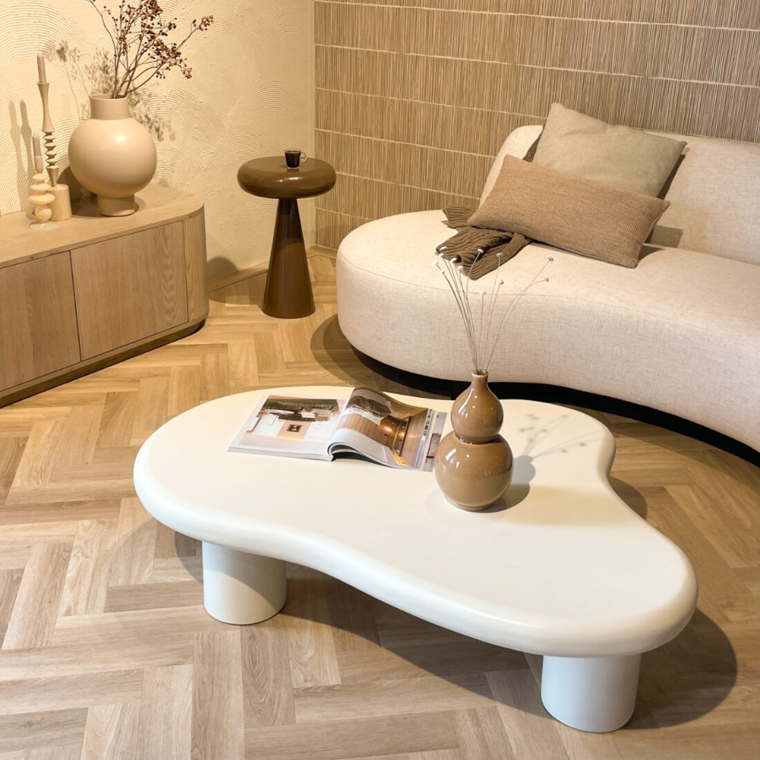 Livingfurn Salontafels Brix Feline Sandy