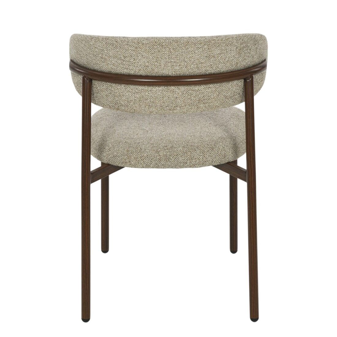 Livingfurn Eetkamerstoelen Micah Hush Walnut
