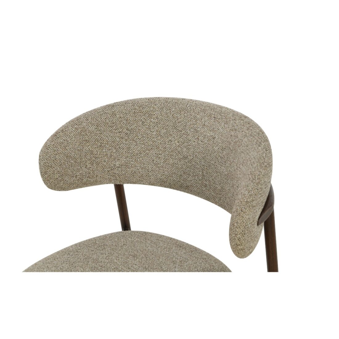 Livingfurn Eetkamerstoelen Micah Hush Walnut
