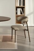 Livingfurn eetkamerstoel Micah Hush Walnut