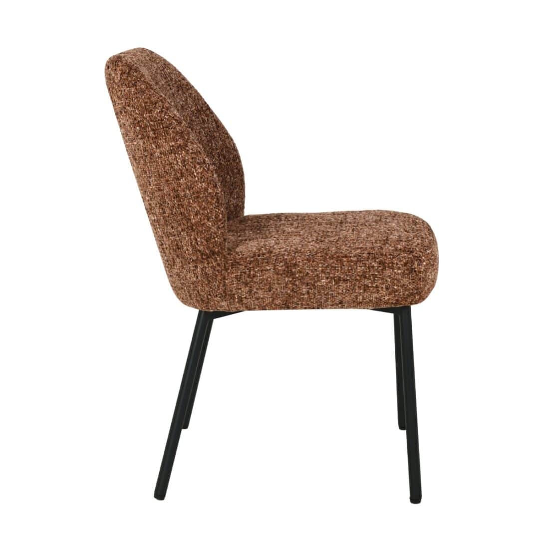 Livingfurn Eetkamerstoelen Tess Bordeaux