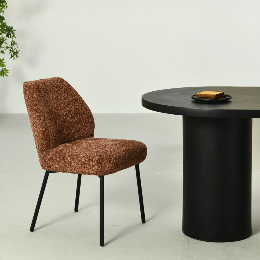 Livingfurn Eetkamerstoelen Tess Bordeaux