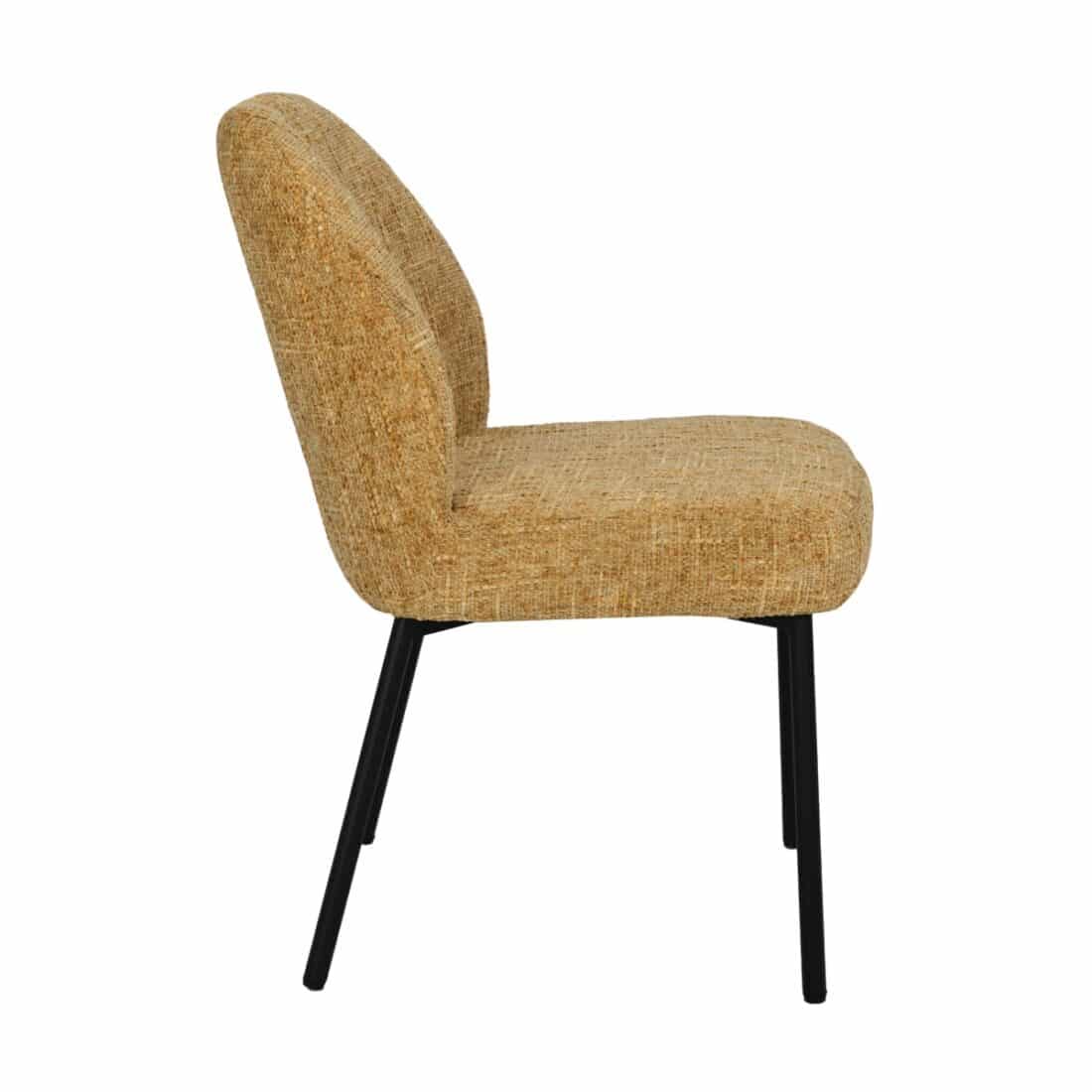 Livingfurn Eetkamerstoelen Tess Honey