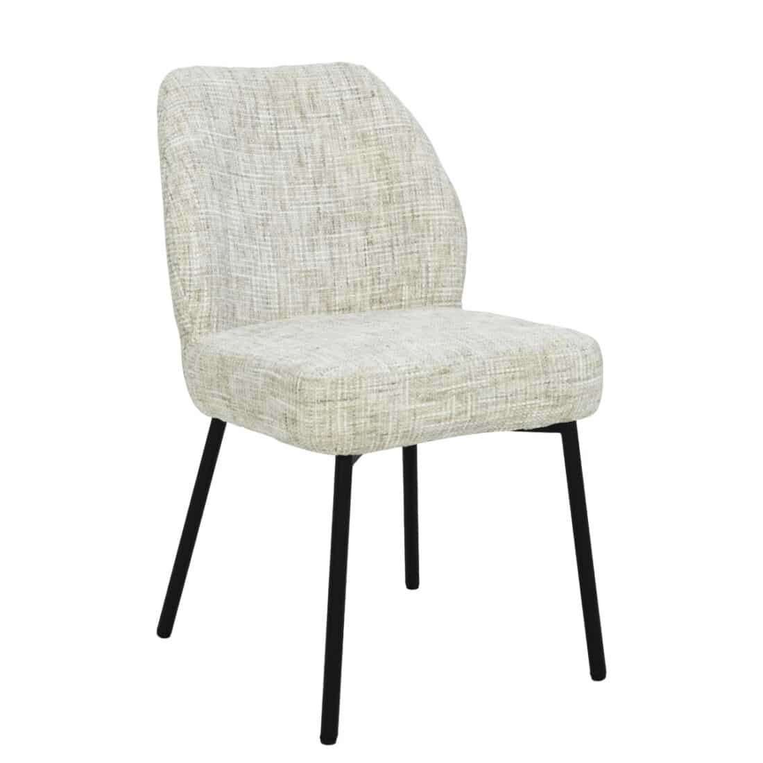 Livingfurn Eetkamerstoelen Tess Cream