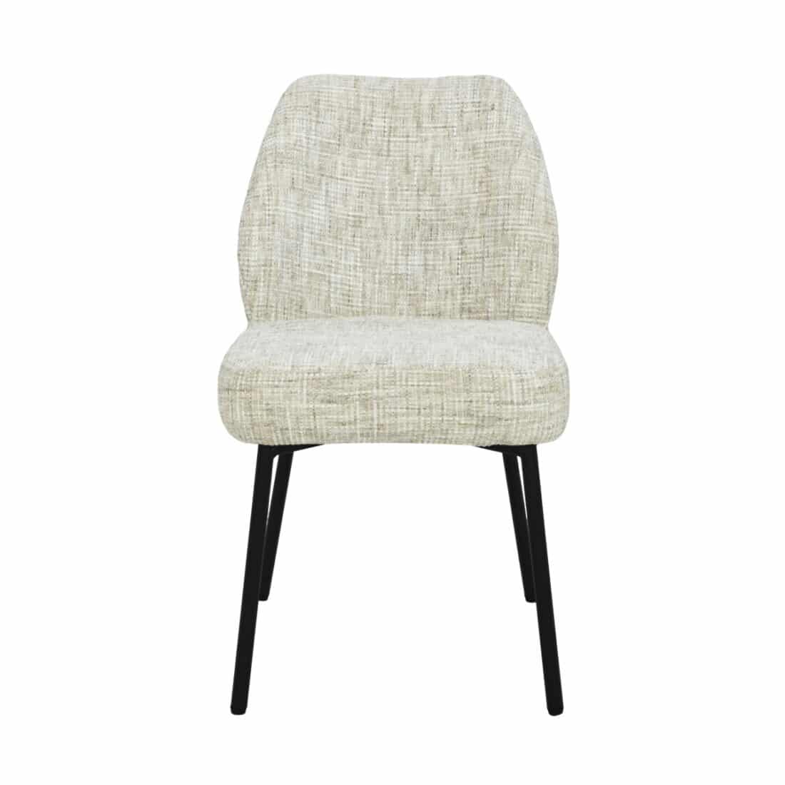 Livingfurn Eetkamerstoelen Tess Cream