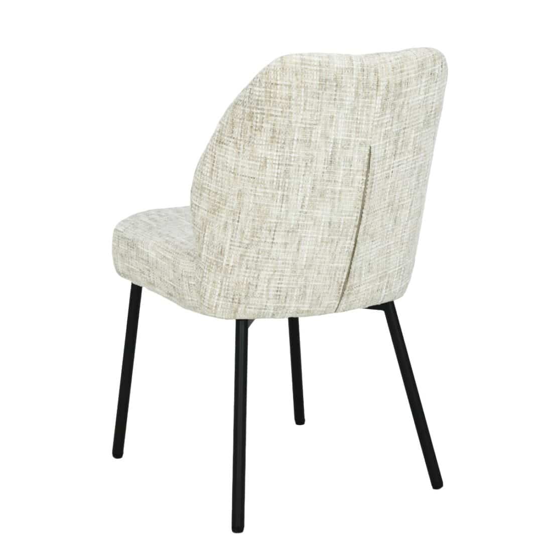 Livingfurn Eetkamerstoelen Tess Cream